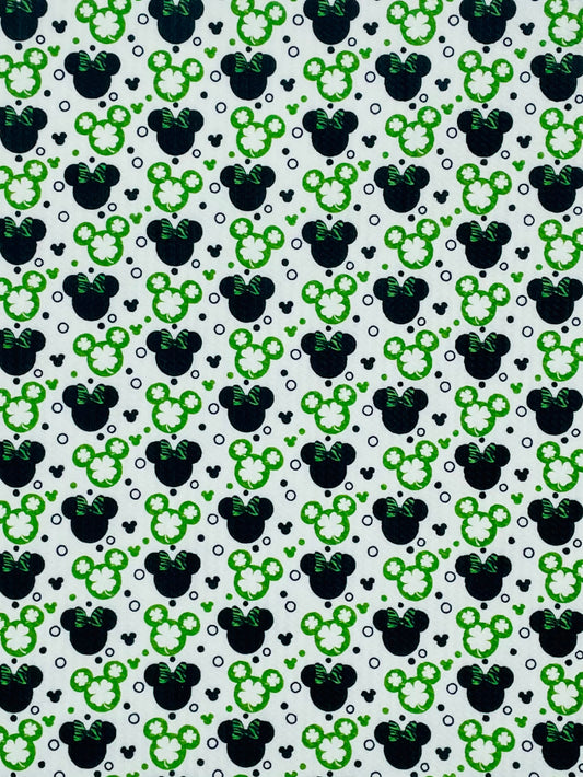 Shamrock Mouse Headbands + Scrunchies