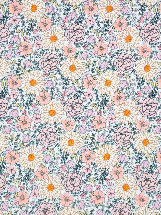 Spring Blooms Headbands + Scrunchies