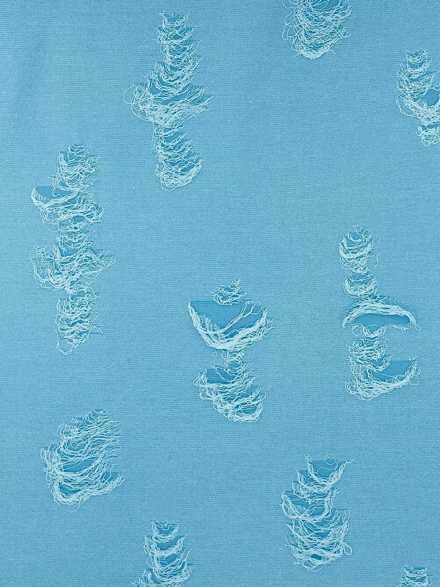 Blue Skies Distressed Bows + Headwraps