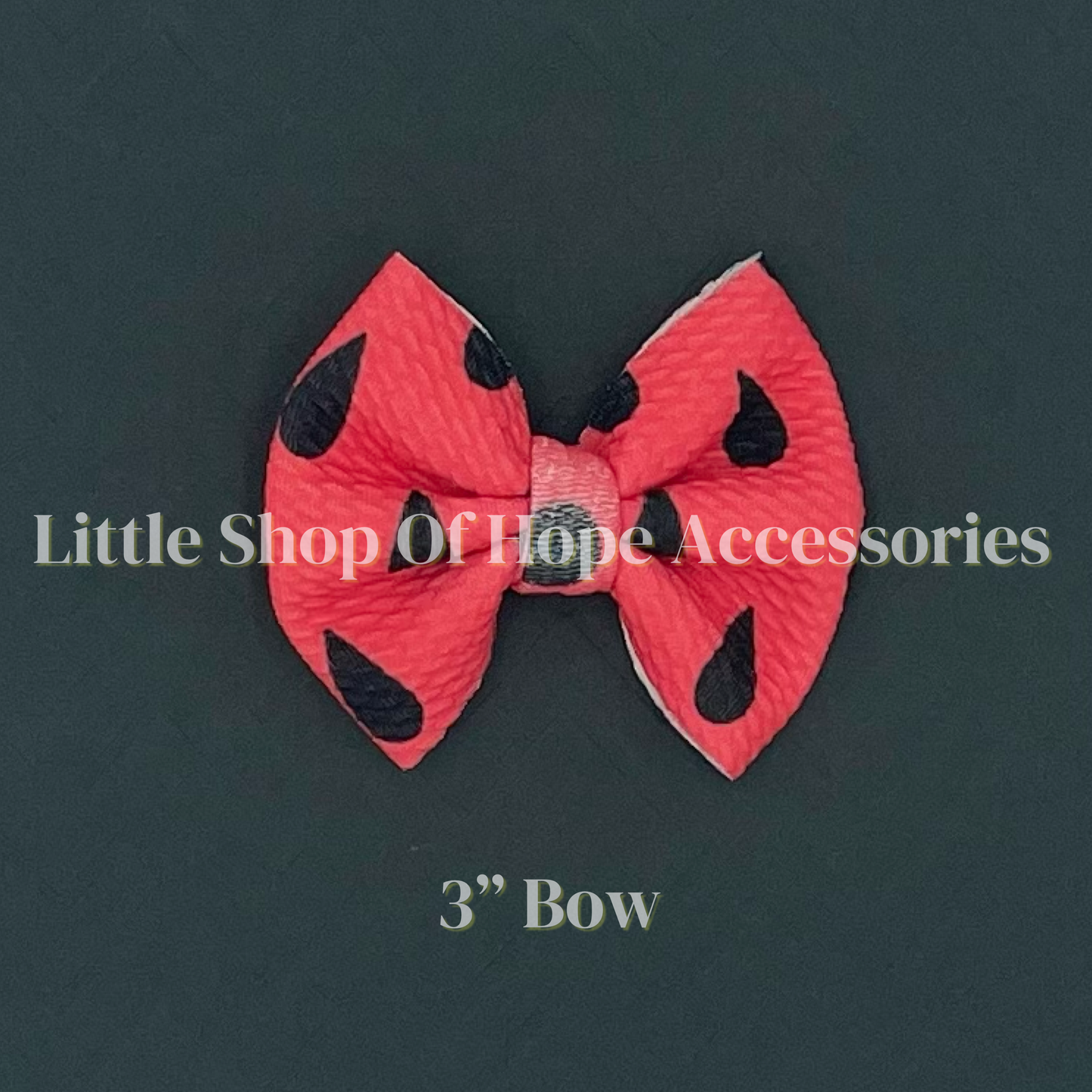 Watermelon Seeds Bows + Headwraps