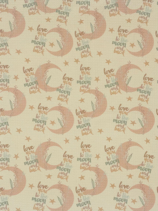 Love You To The Moon And Back Headbands + Scrunchies