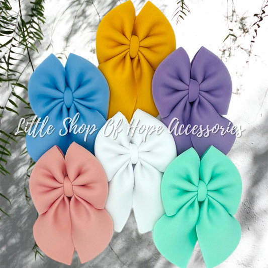 Spring Puff SAILOR Bows