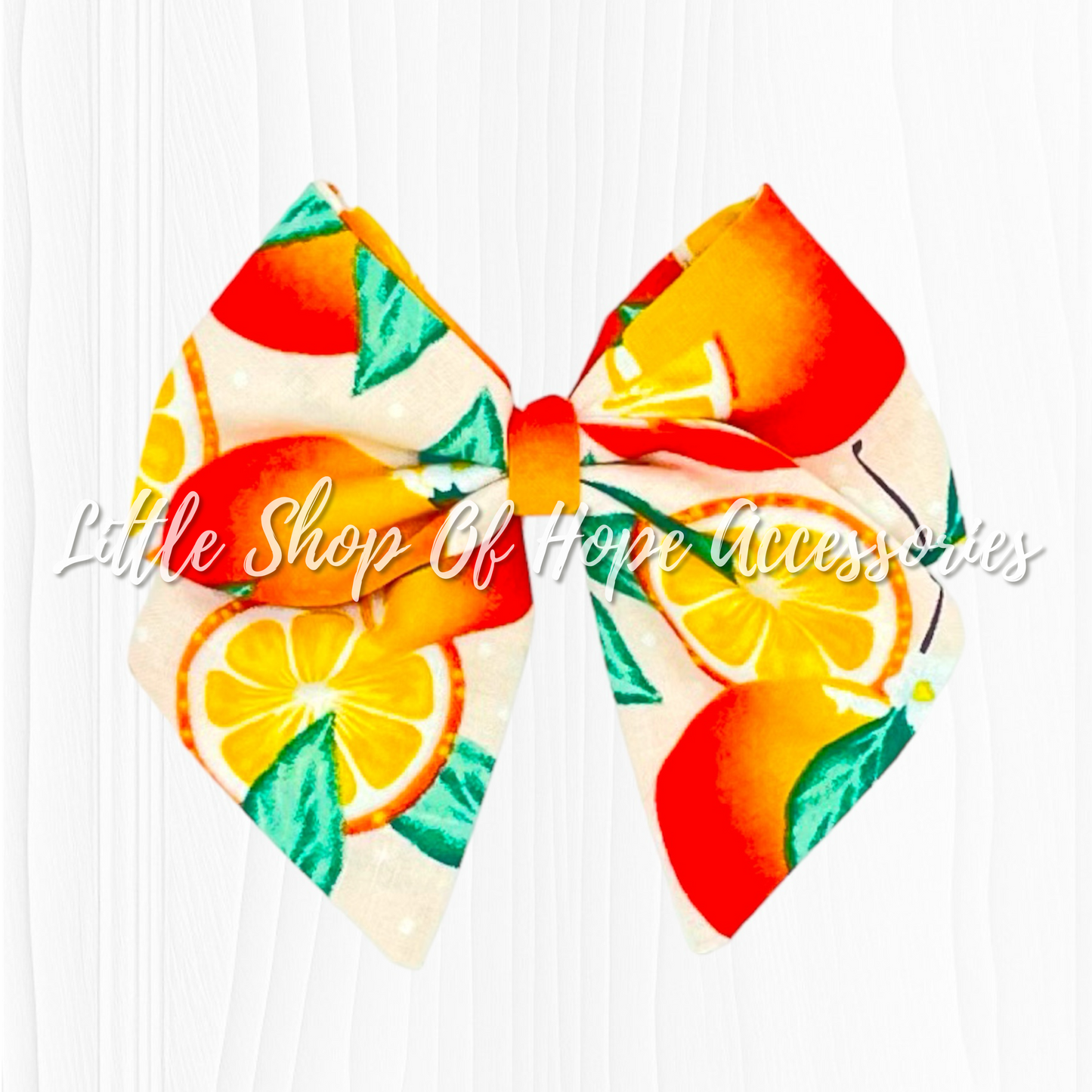 Fruit Bows + Scrunchies *100% Cotton