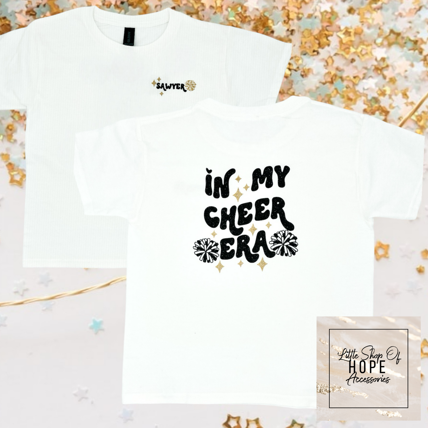 In My Cheer / Cheer Mom Era Custom ADULT Tee