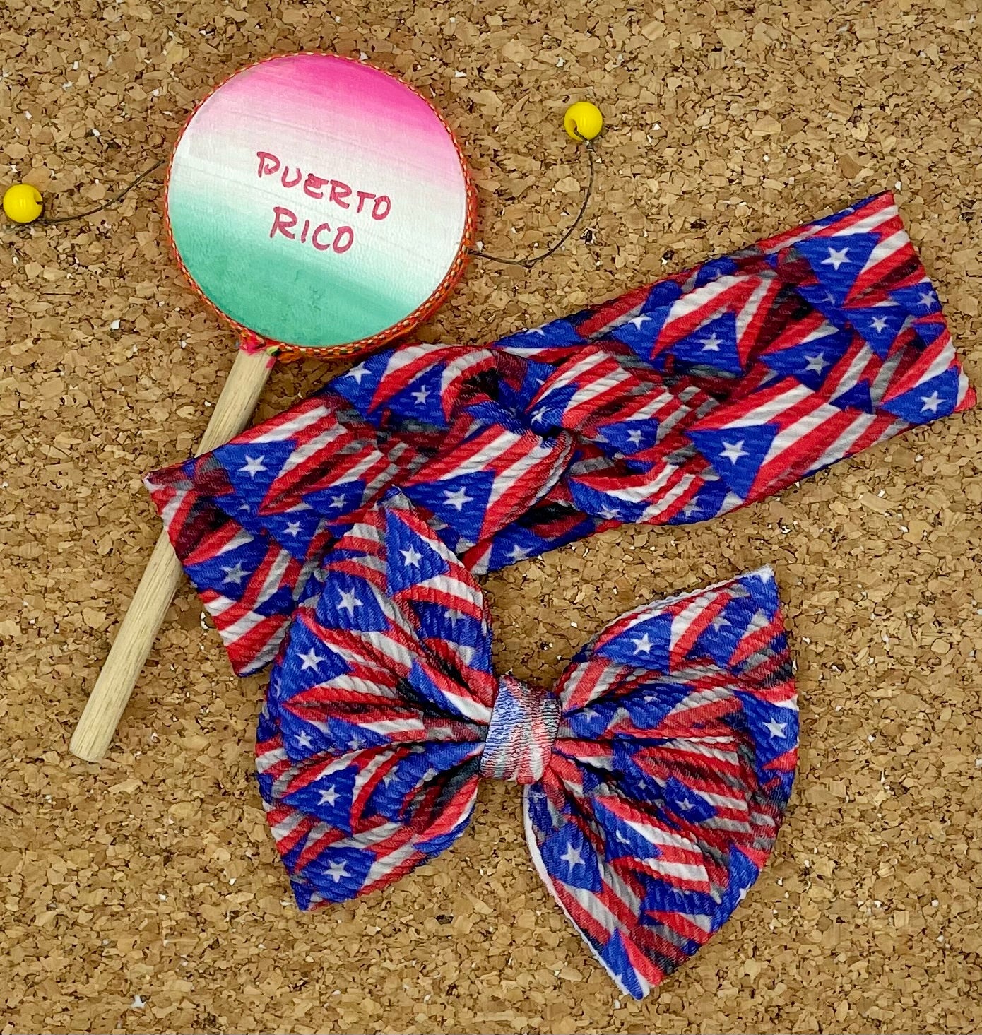 Puerto Rico Bows + Headwraps