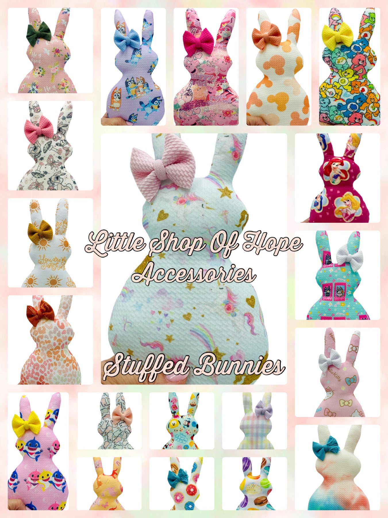 Stuffed Easter Bunnies