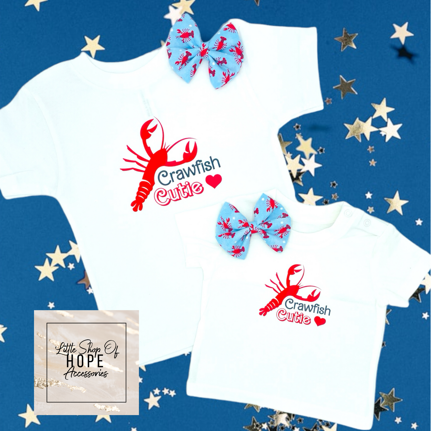 Crawfish Cutie Tee - Child Size