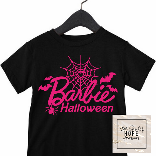 B A R B I E Halloween Tee - Adult Size