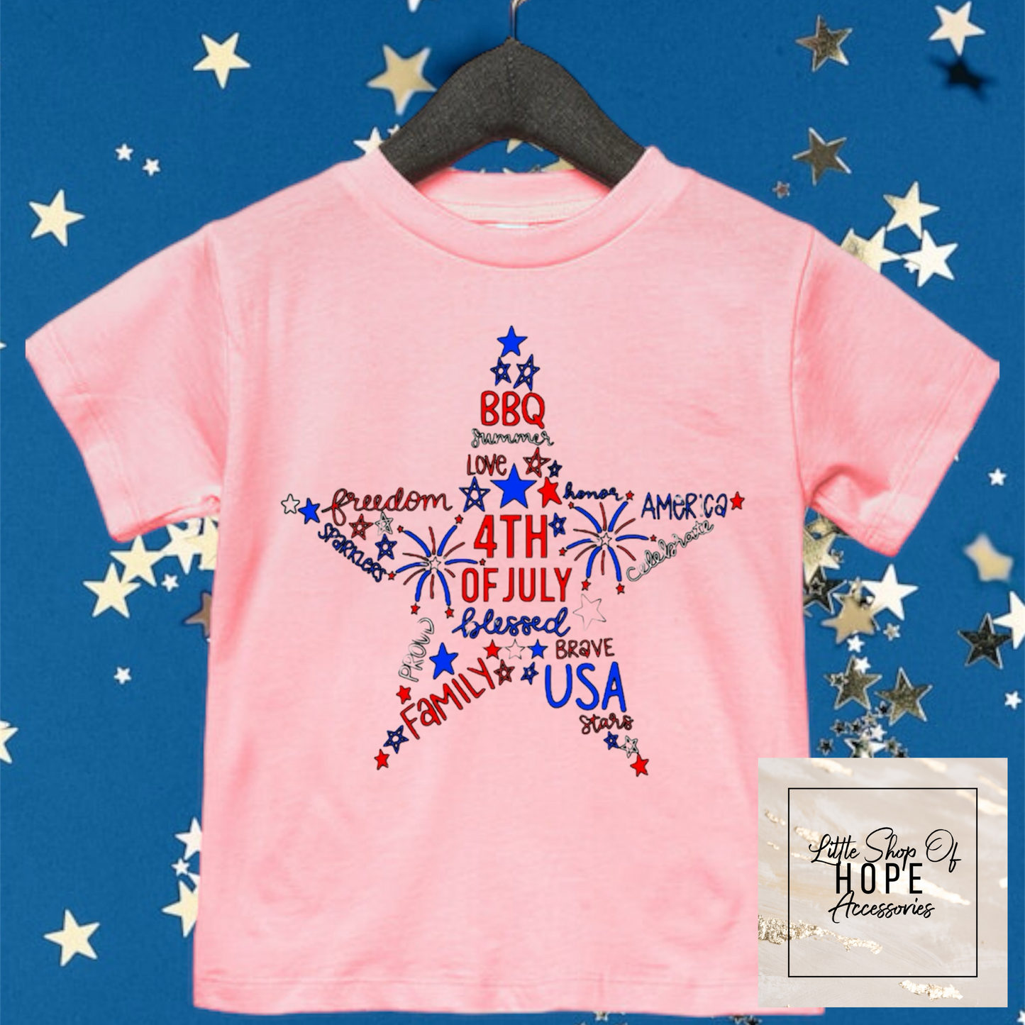 USA Star Tee - Child Size