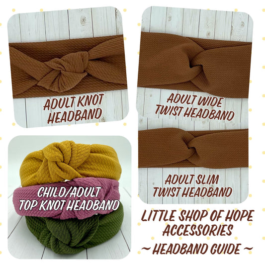 Inspirational Headbands + Scrunchies