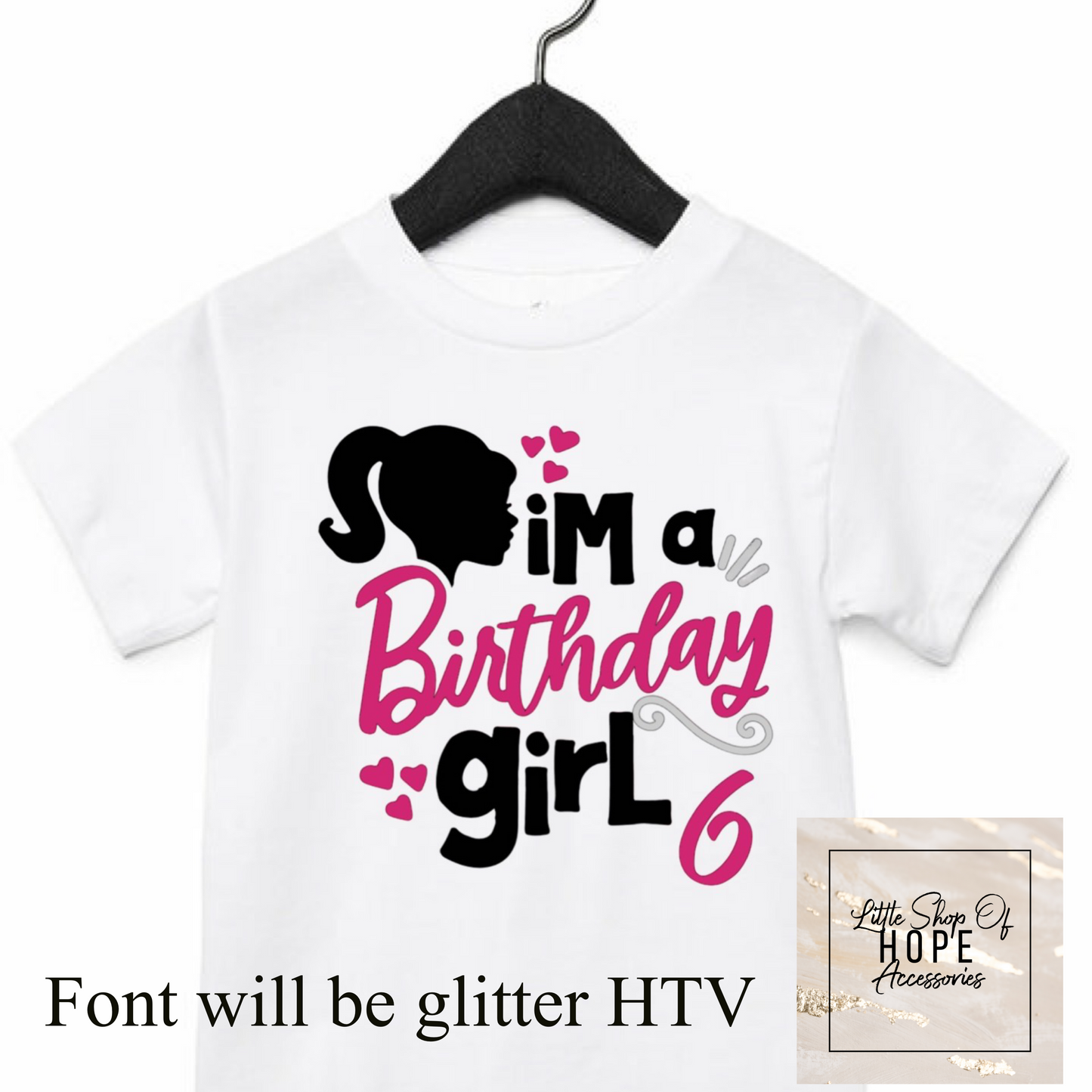 I'm a Birthday Girl Tee - Child Size