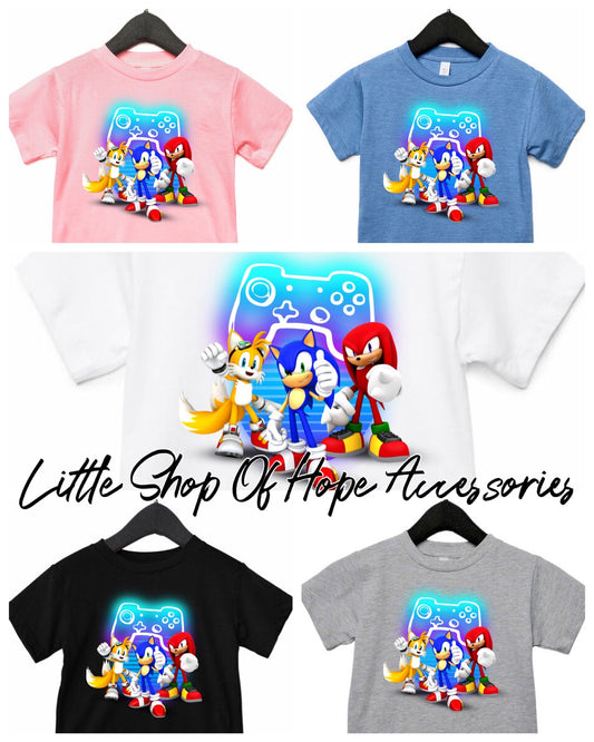 ~ S O N I C ~ Gamer Tee - Child Size