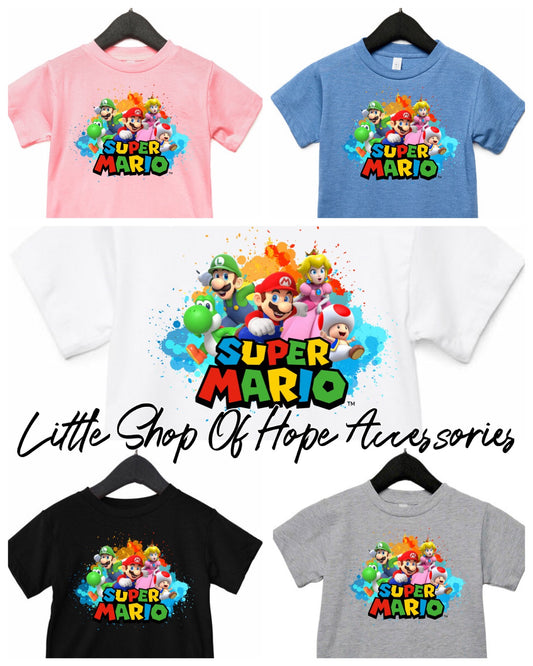 Super M A R I O Tee - Child Size