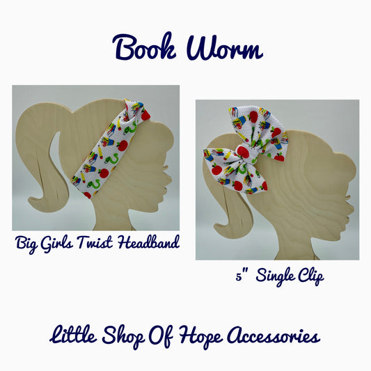 BTS Bookworm Bows + Headwraps