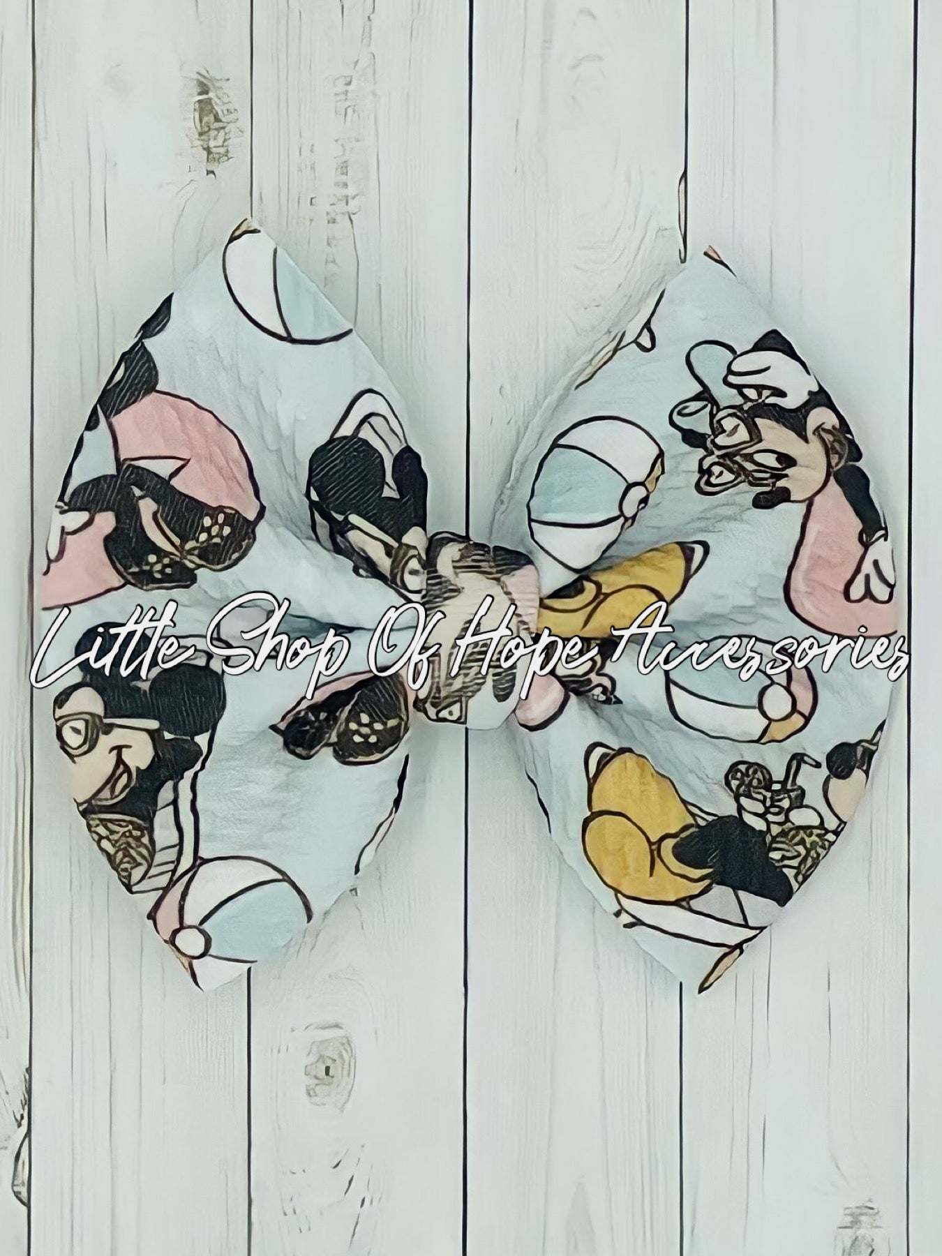 Mouse Pool Party Bows + Headwraps