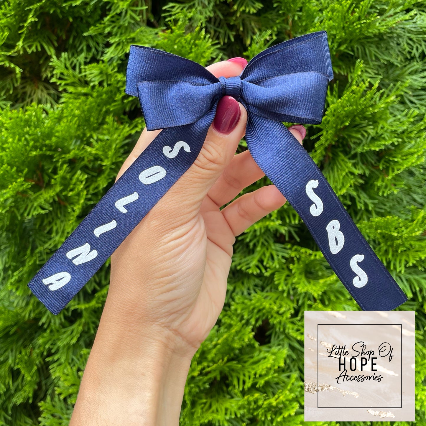 Stacked Ribbon Bows *Personalization Optional