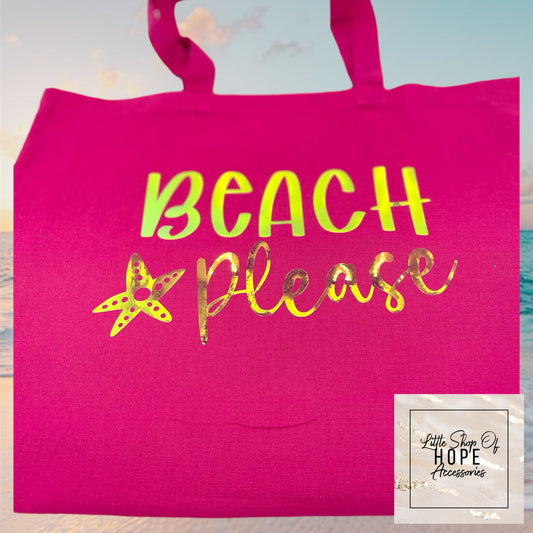 Beach Please Tote Bag