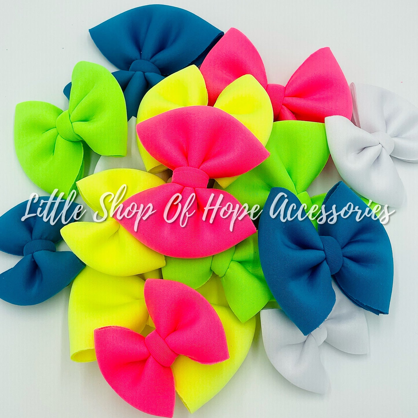 Neon PUFF Bows