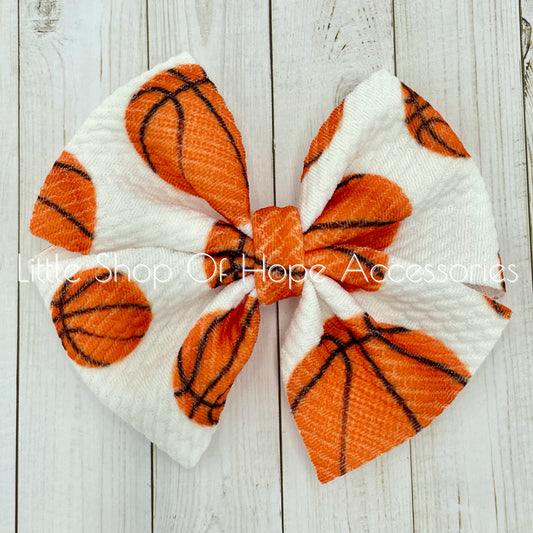 Basketball Bows + Headwraps