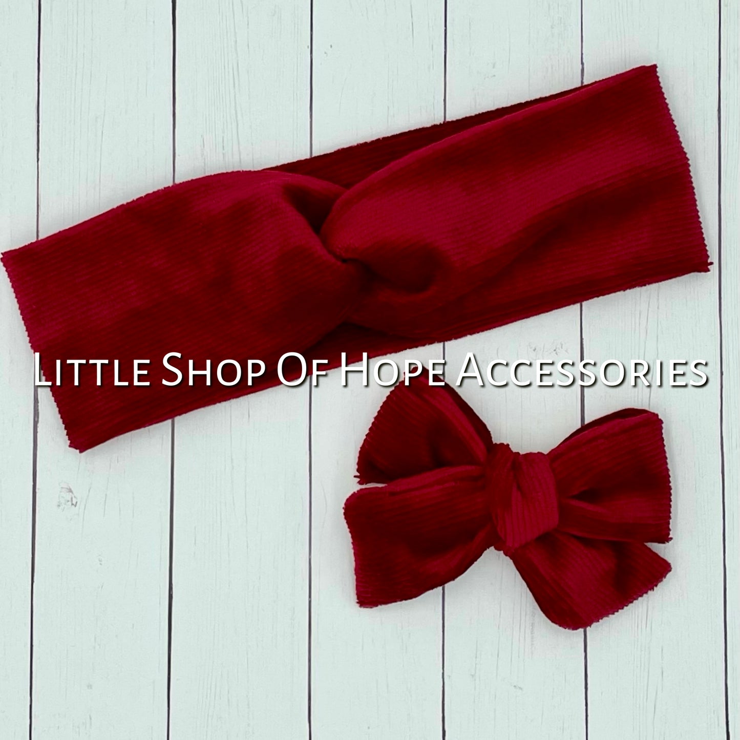 Holiday Red Bows, Headbands & Scrunchies