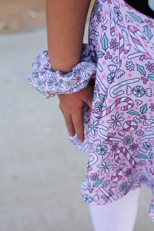 Candy Cane Cutie Scrunchies