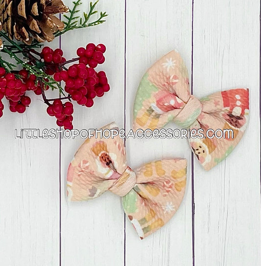 Royal Pink Christmas Bows + Headwraps