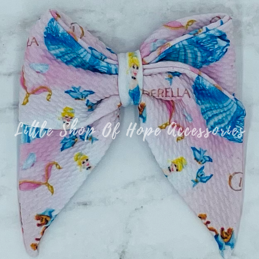 Glass Slipper Sailor Bow