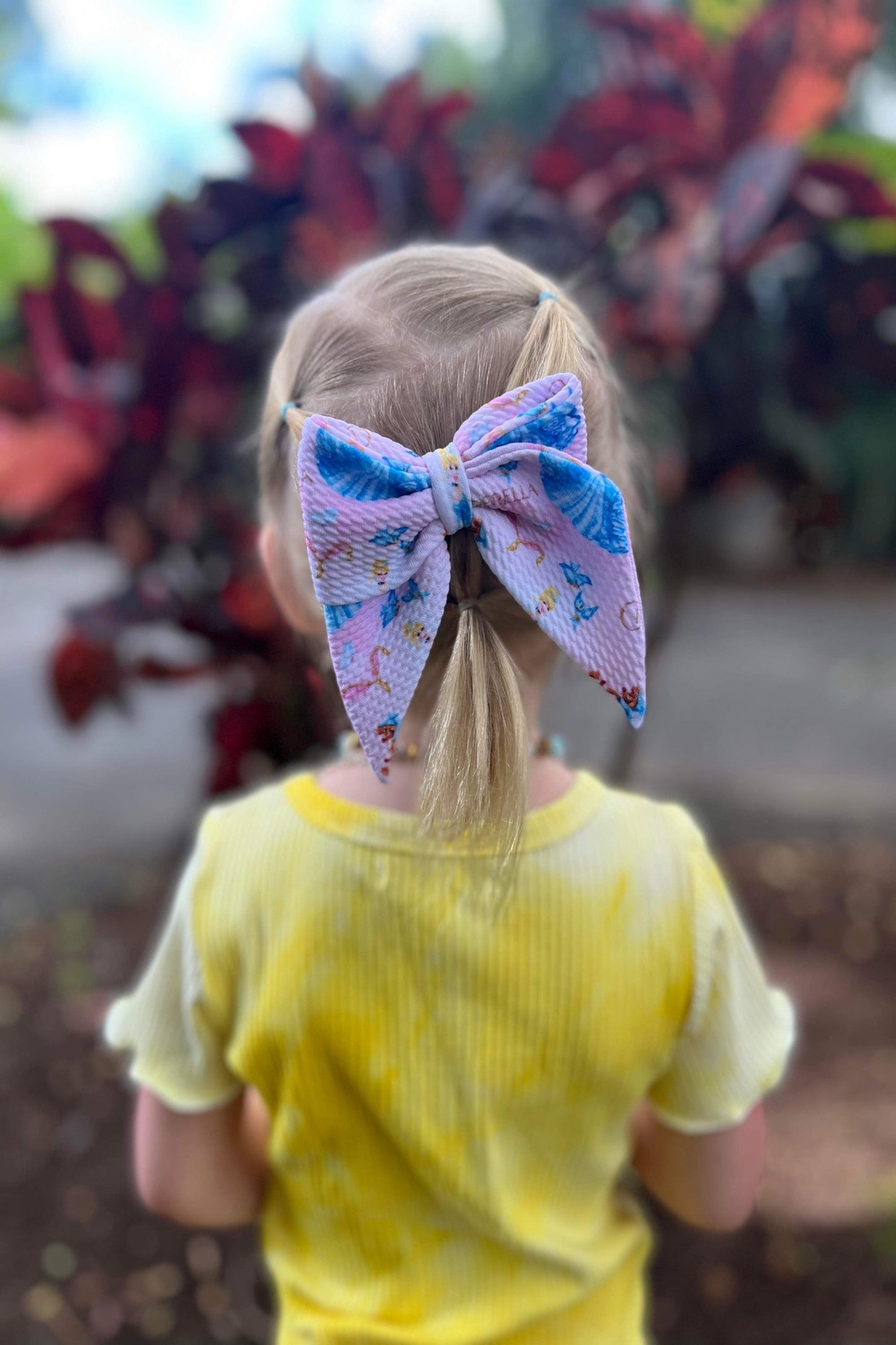 Glass Slipper Sailor Bow