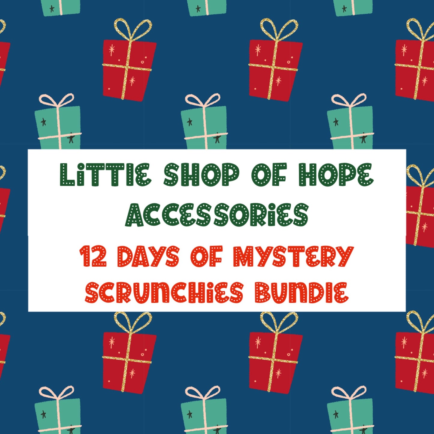 12 Days Of Scrunchies Bundle - Includes 12 Mystery Scrunchies