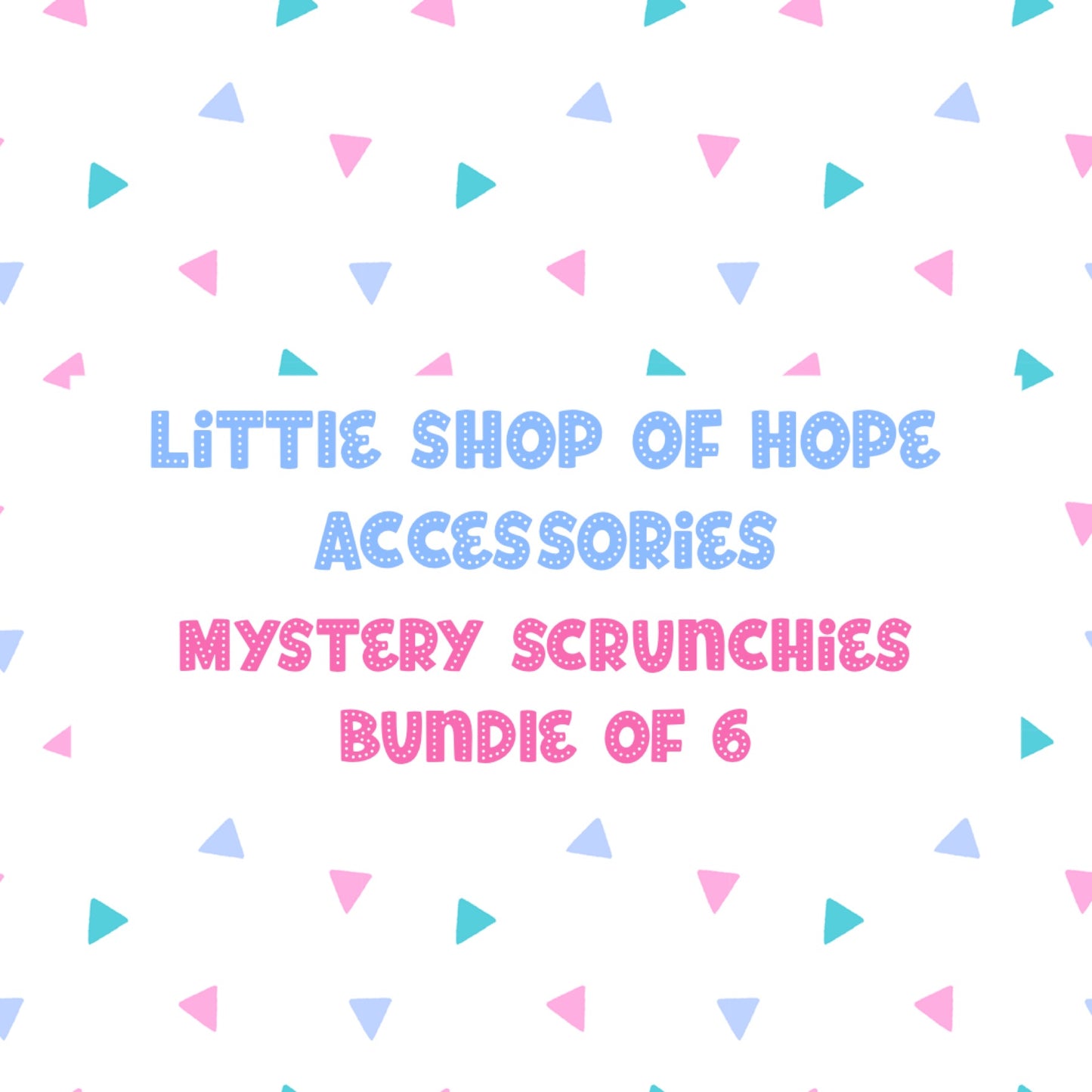 Mystery Scrunchies Bundle - Includes 6 Mystery Scrunchies