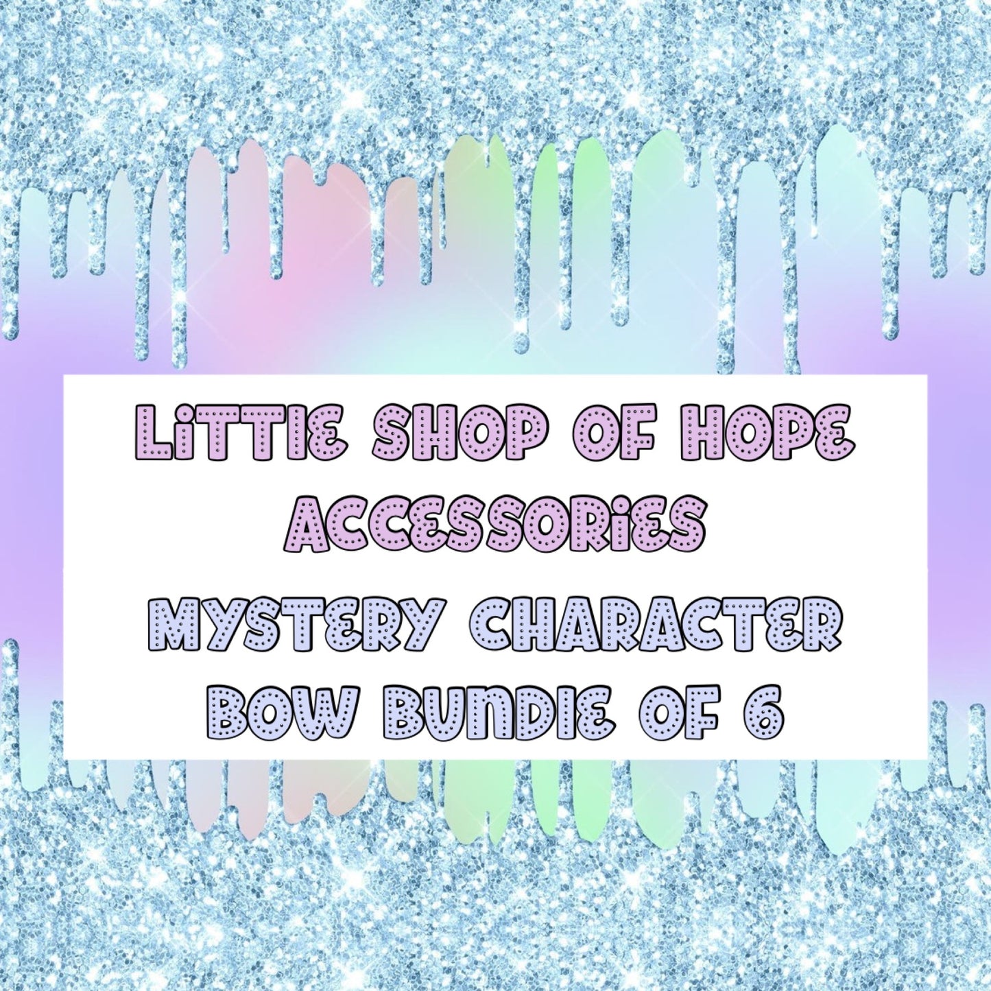 Character Bow Bundle - Includes 6 Mystery Character Bows