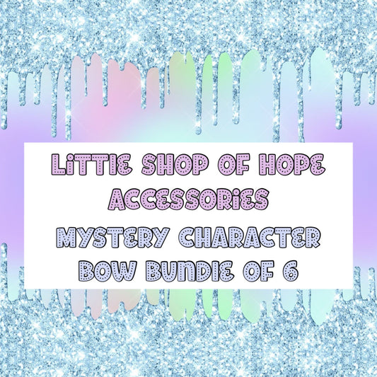 Character Bow Bundle - Includes 6 Mystery Character Bows