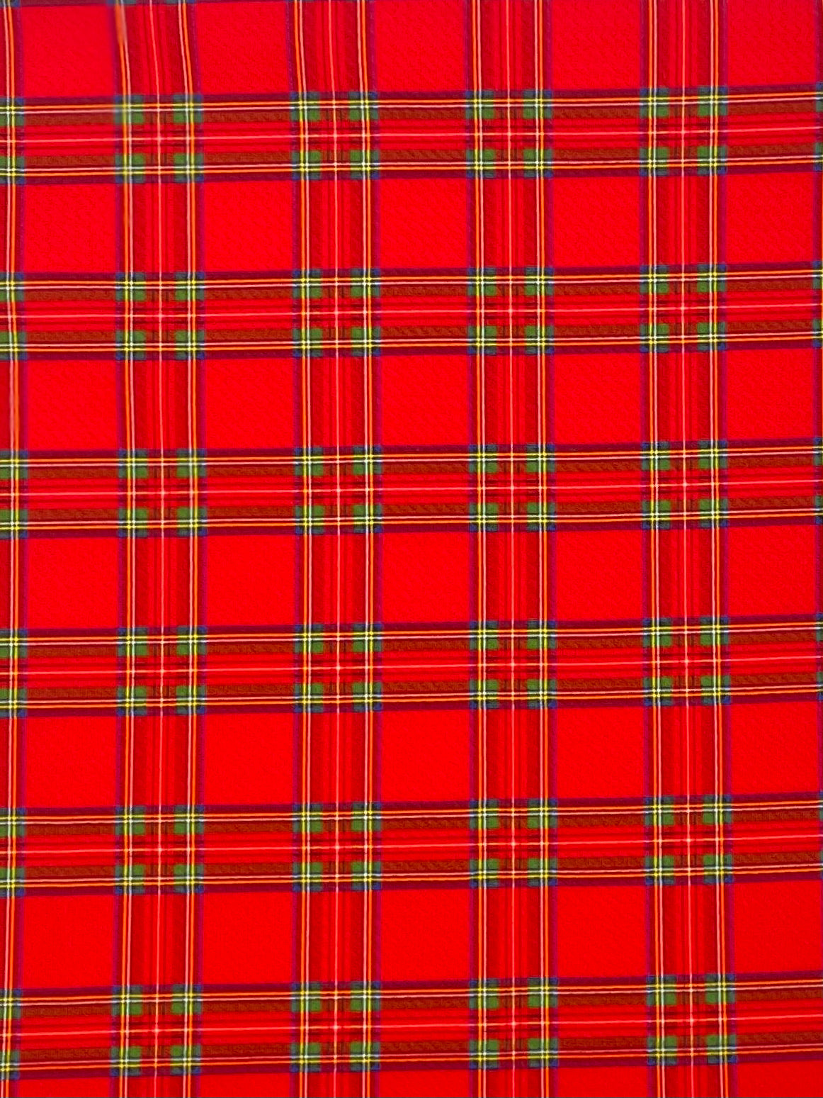 Red Tartan Plaid Bows + Headwraps