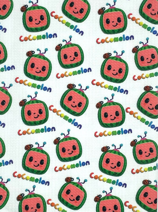 Coco-melon Bows + Scrunchies