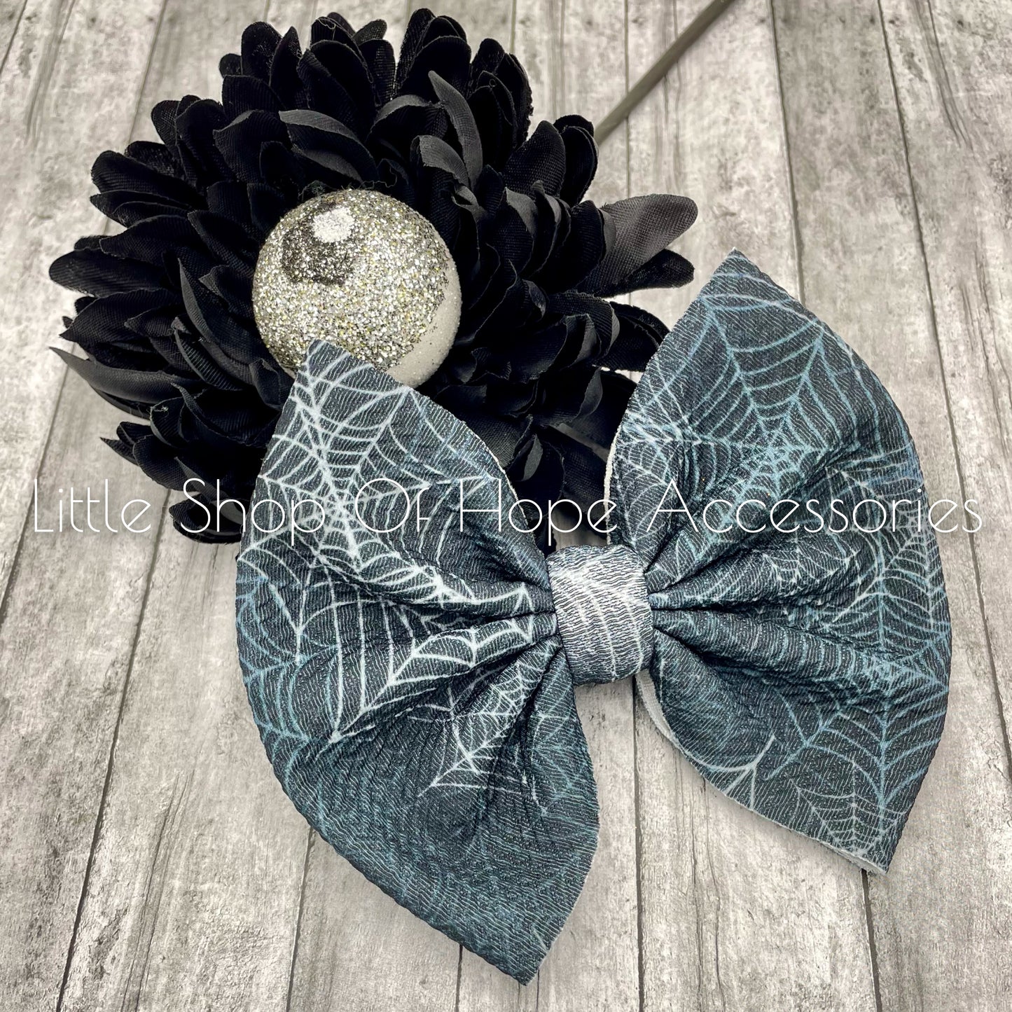 Spider Web Bows + Headwraps