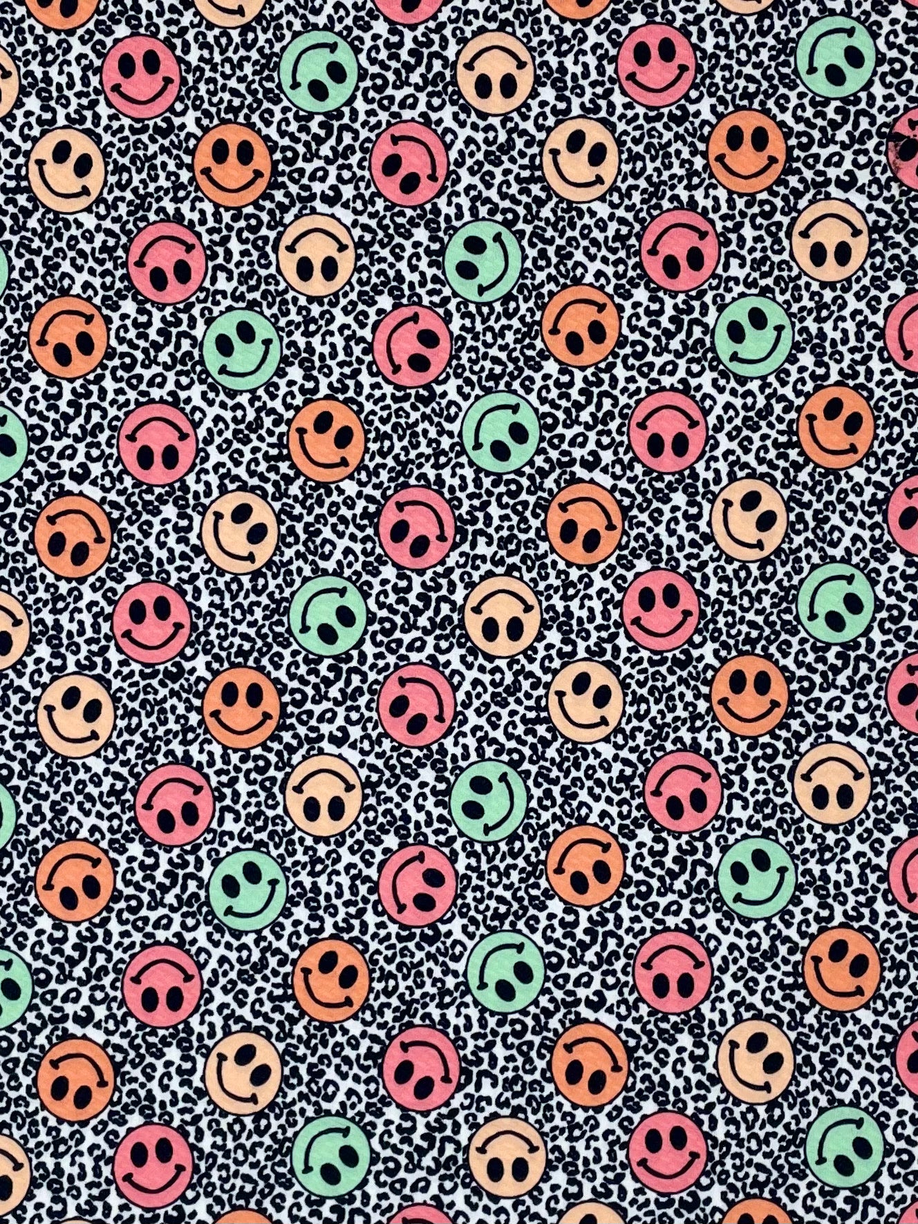 Leopard Smiley's Headbands + Scrunchies