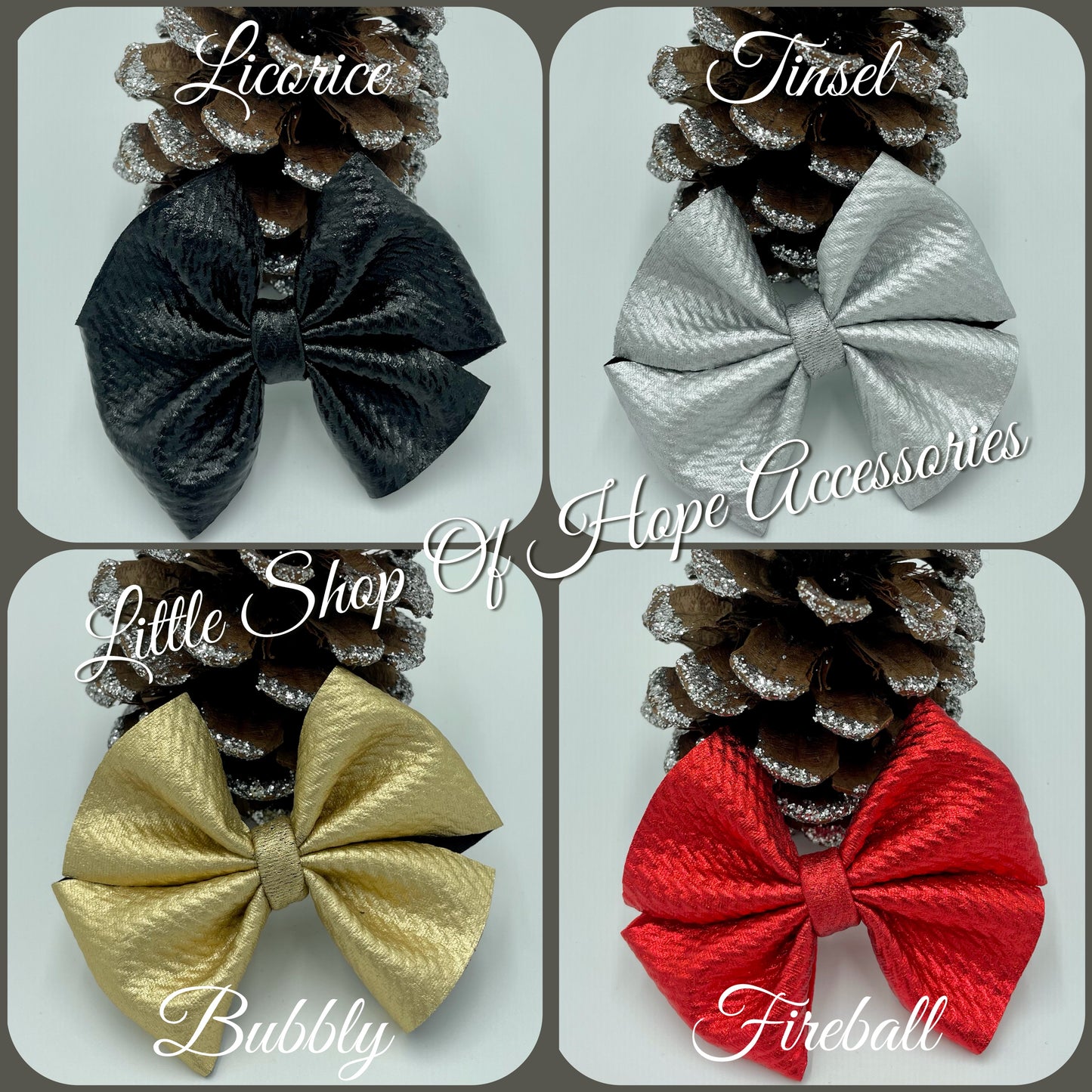 Licorice Bows, Headwraps & Headbands