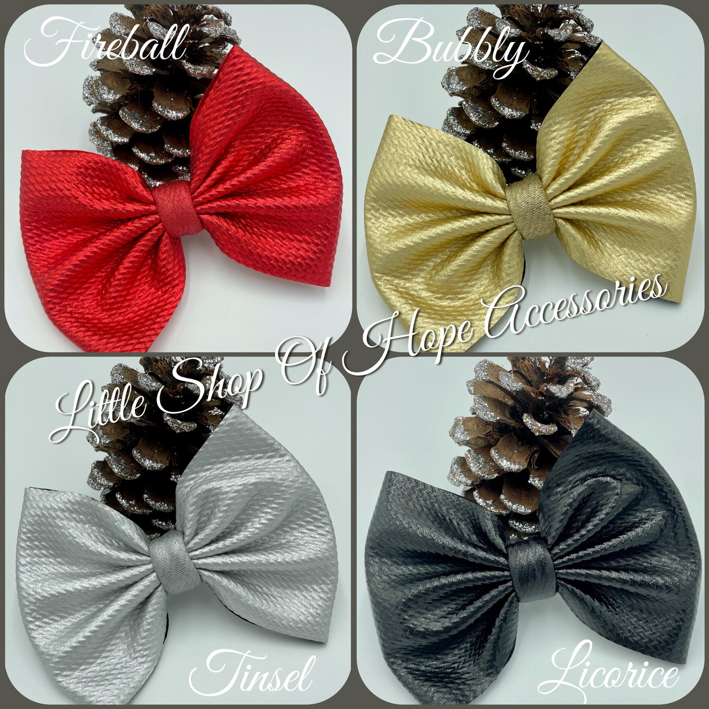 Licorice Bows, Headwraps & Headbands