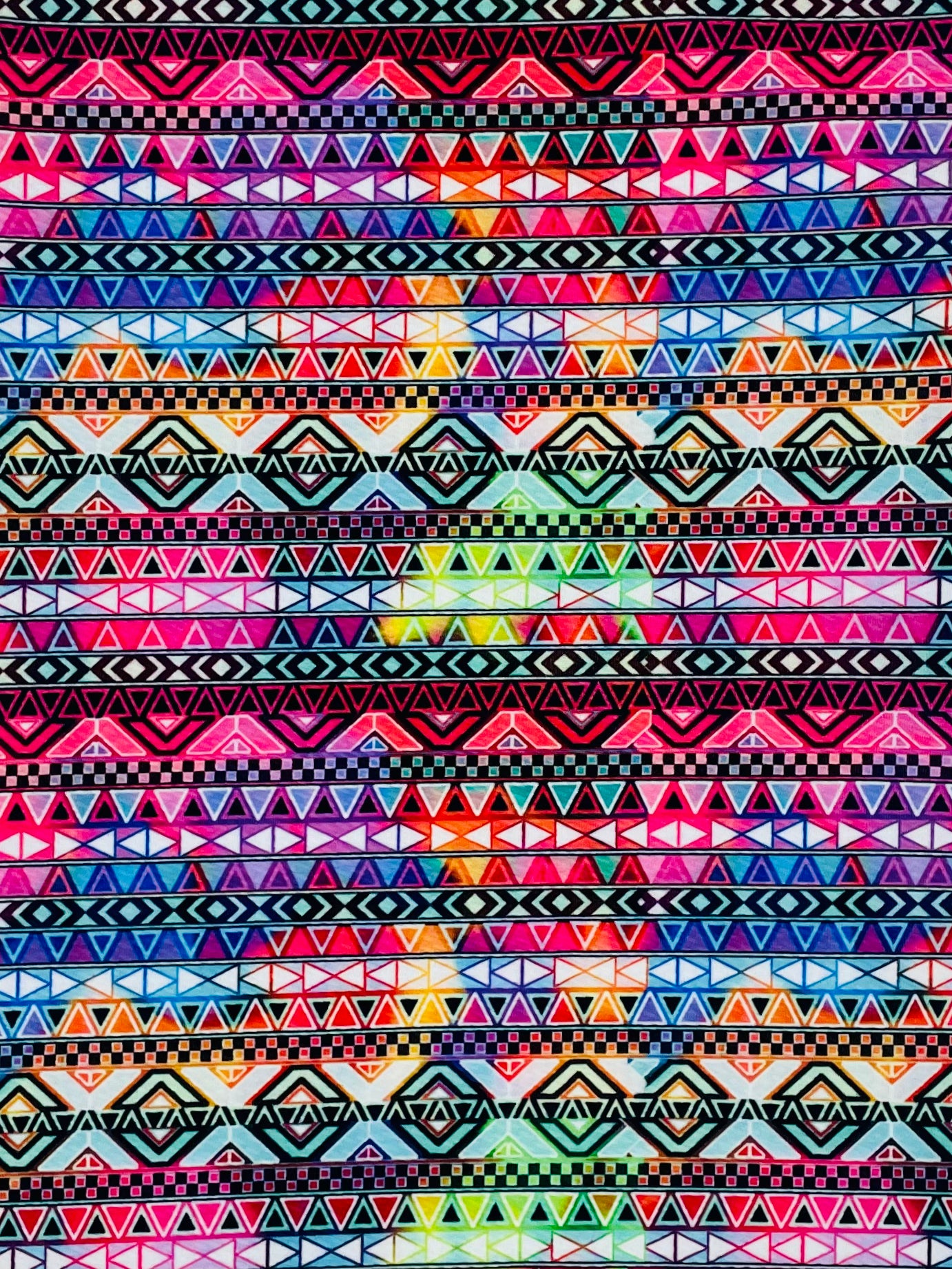 Aztec Stripe Headbands + Scrunchies