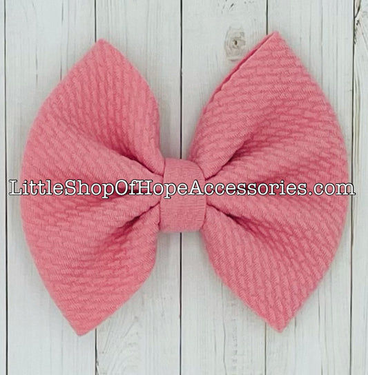 Bubblegum Pink Bows + Headwraps