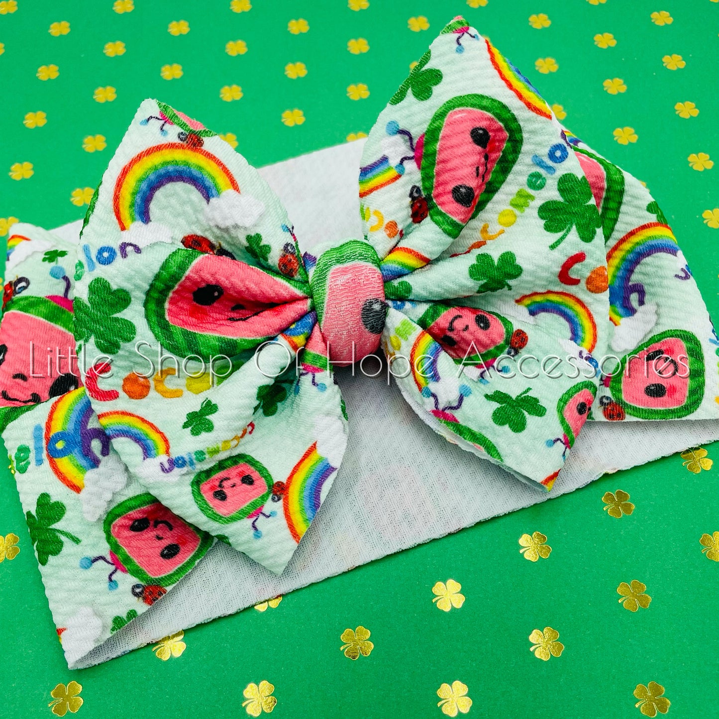 St. Patty's Coco Bows + Headwraps