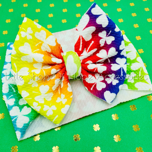 Follow The Rainbow Bows + Headwraps