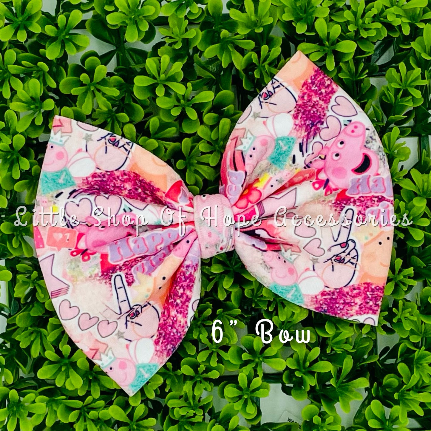 Piggy Obsessed Bows + Headwraps