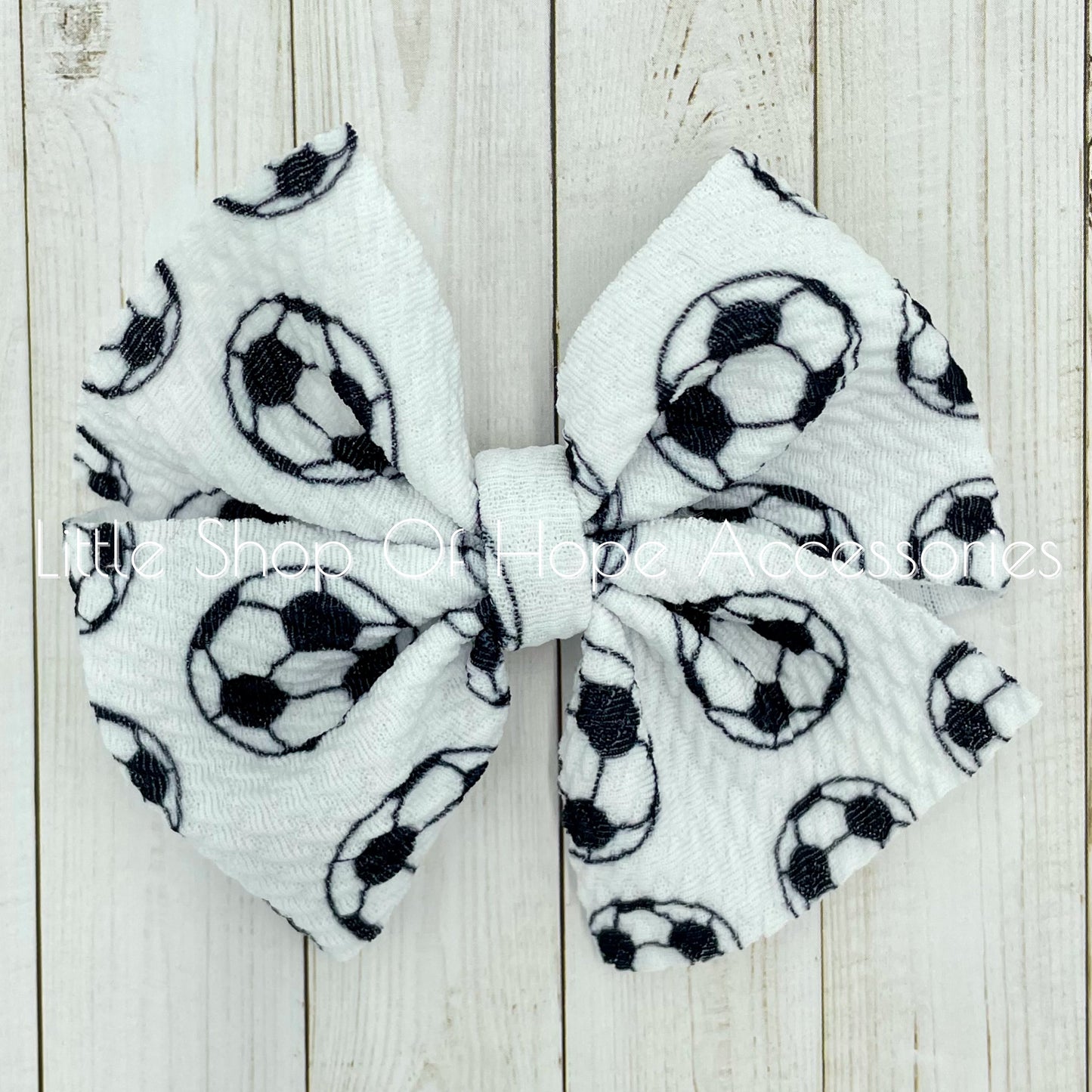 Soccer Bows + Headwraps