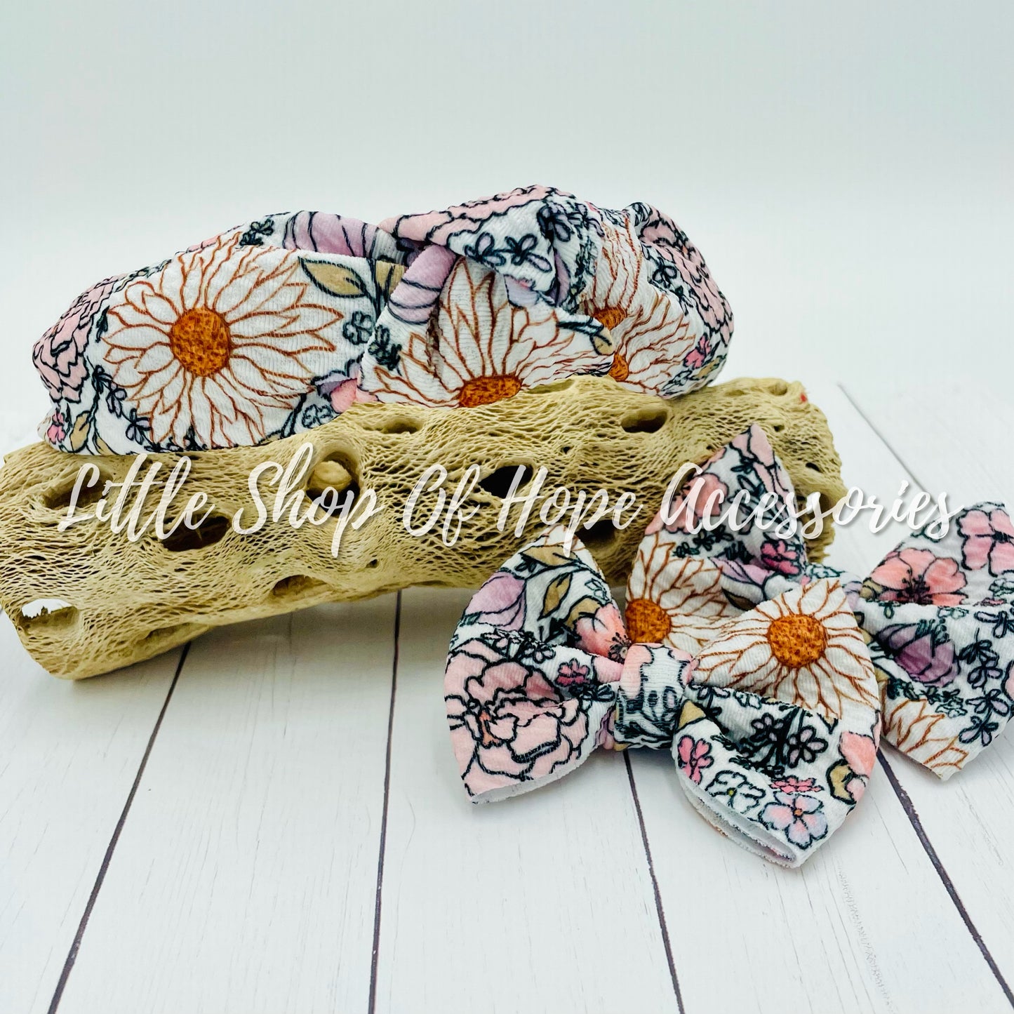 Spring Blooms Bows + Headwraps