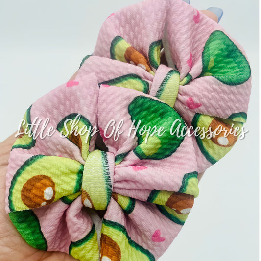 Avocado Love Bows + Headwraps