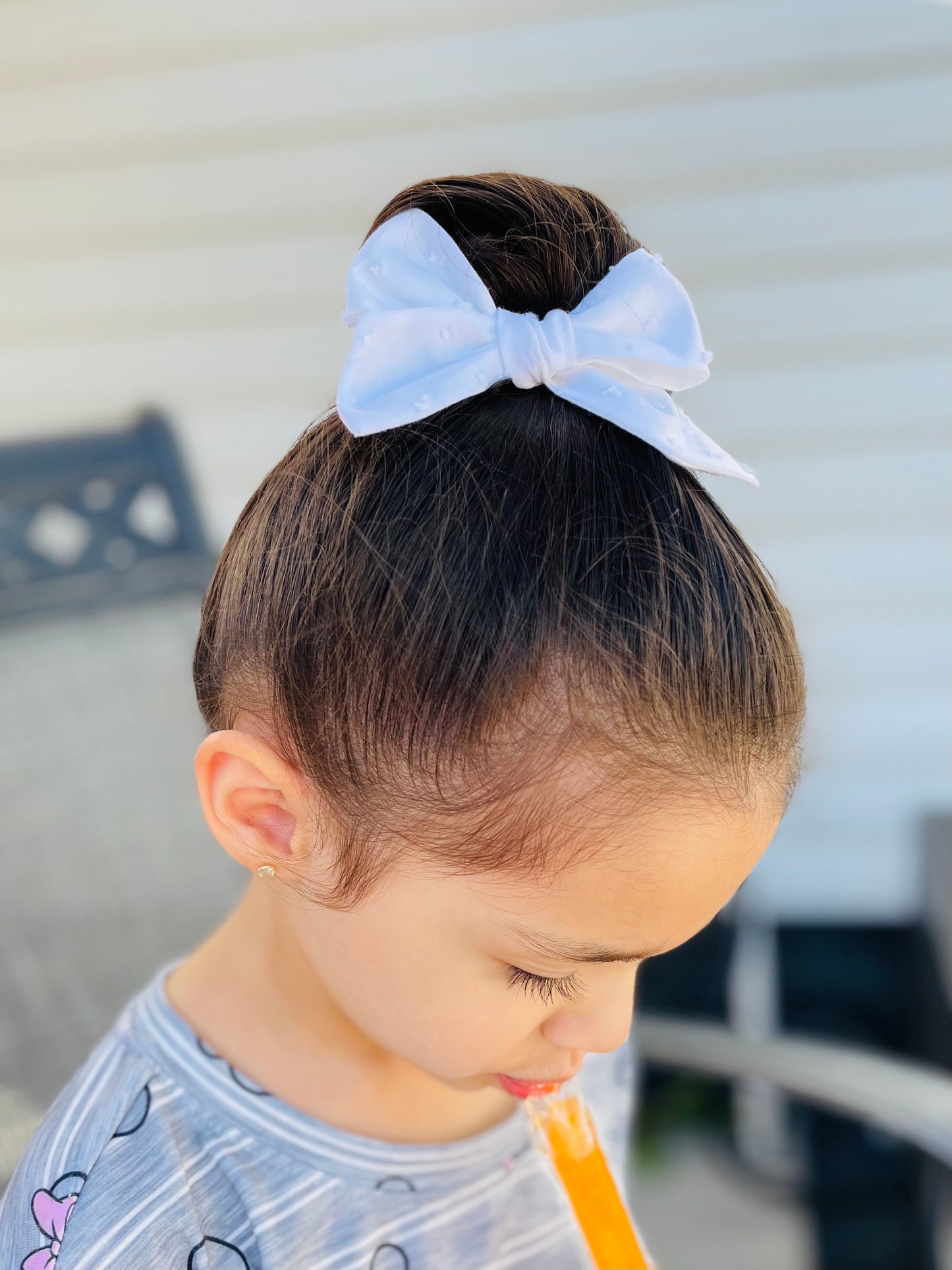 White Dots School Girl Bows + Scrunchies